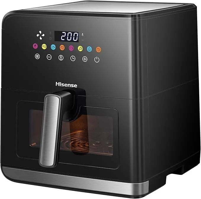 Hisense Air Fryer 1700w Colourful Touch Panel H09AFBKS4S