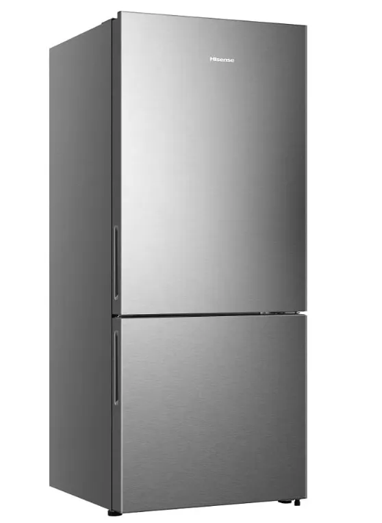 Hisense Bottom Freezer Refrigerator 397 Liters Frost Free Inverter Defrost Tempered Glass Stainless Steel Model RB52W2ANRI