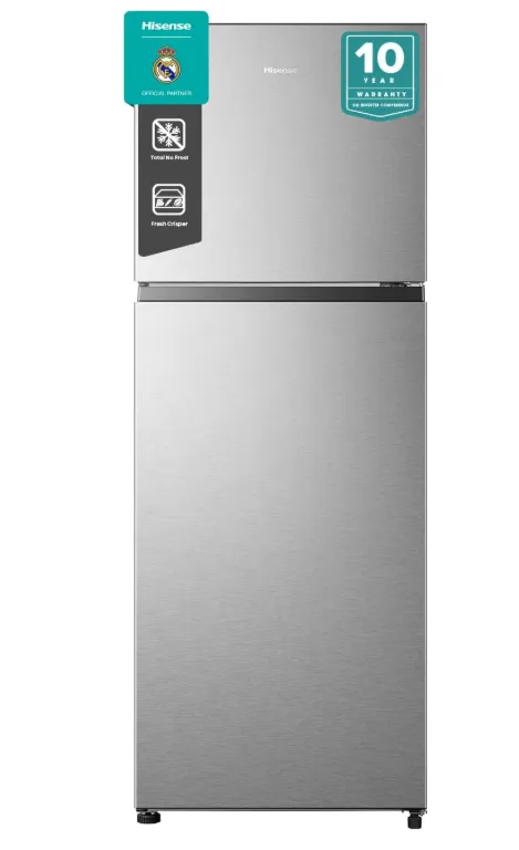 Hisense HTM60320D3 418 Litres Top Mount Refrigerator with Inverter Compressor No Frost Technology, Reversible Door