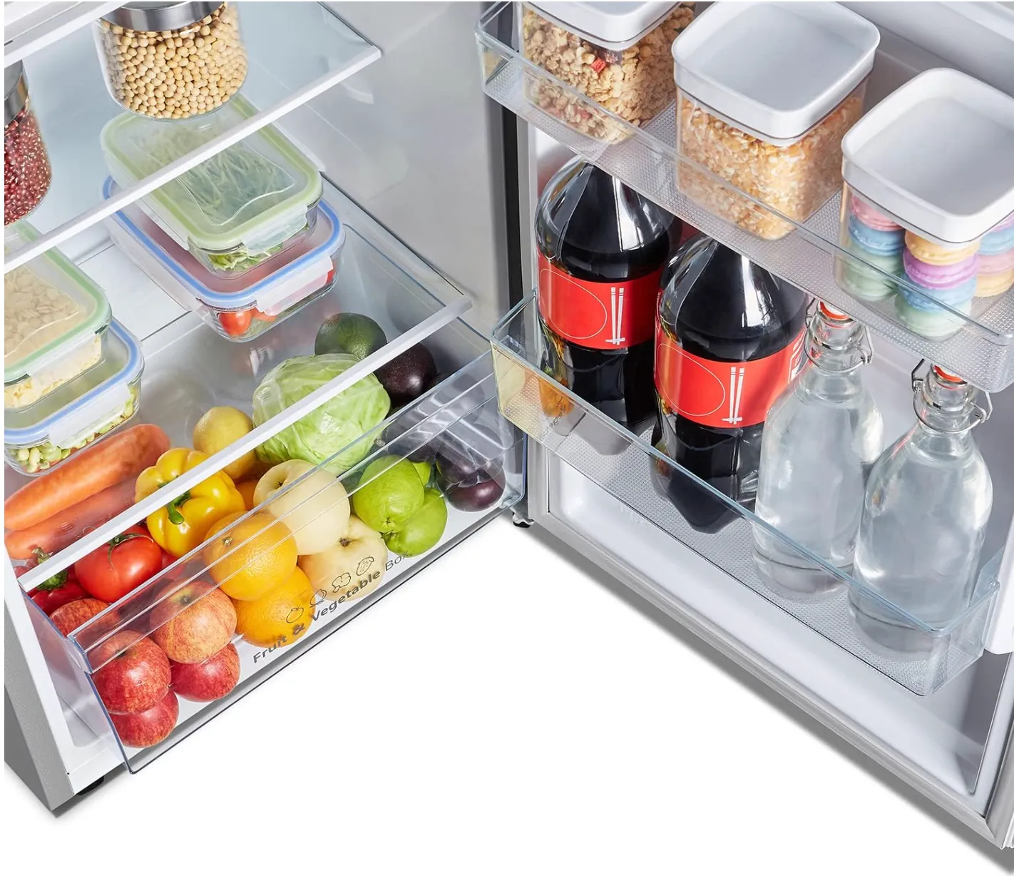 Hisense Refrigerator 264 Liter Top Mount Double Door Silver Model Rt264N4Dgn"Min 1 year manufacturer warranty" 4