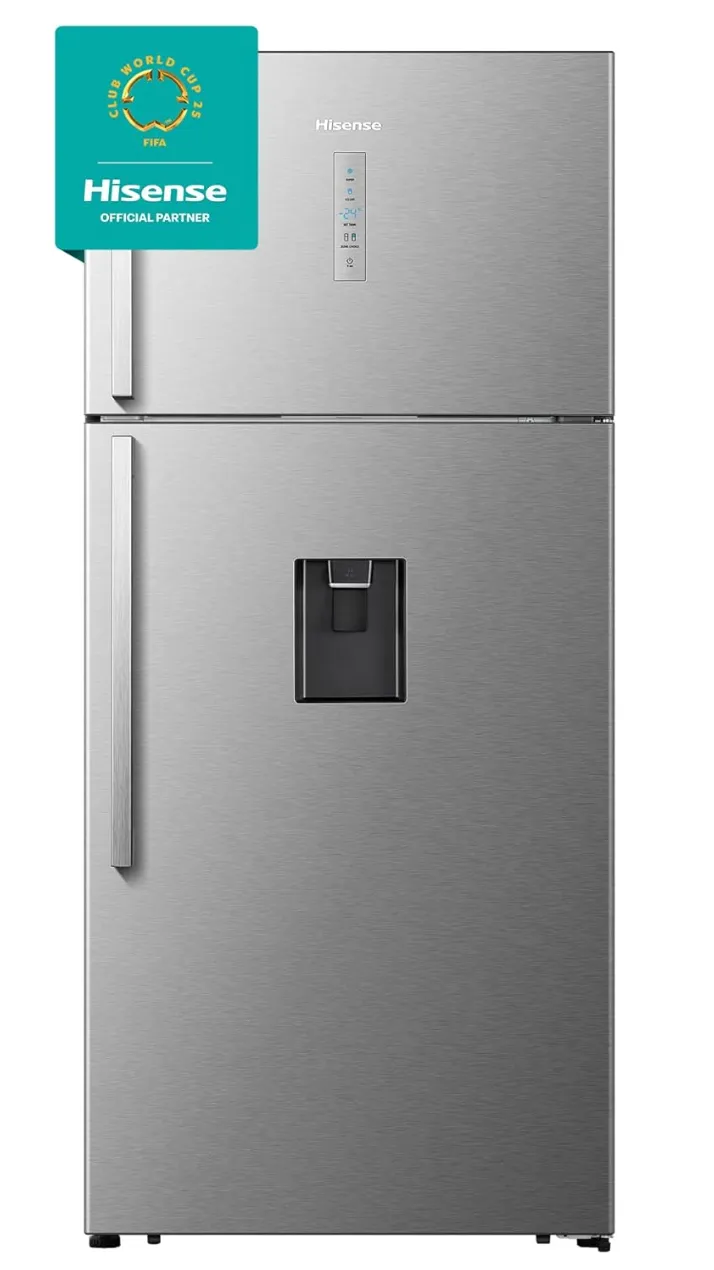 Hisense RT3N729NMI 729 Litres Top Mount Refrigerator with Water Dispencer, No Frost Technology, Silver, 10 Year Compressor & 1 Year Full Warranty
