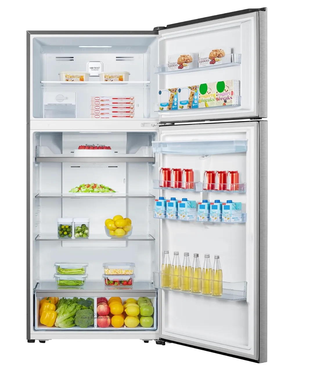 Hisense RT3N729NMI 729 Litres Top Mount Refrigerator with Water Dispencer, No Frost Technology, Silver, 10 Year Compressor & 1 Year Full Warranty