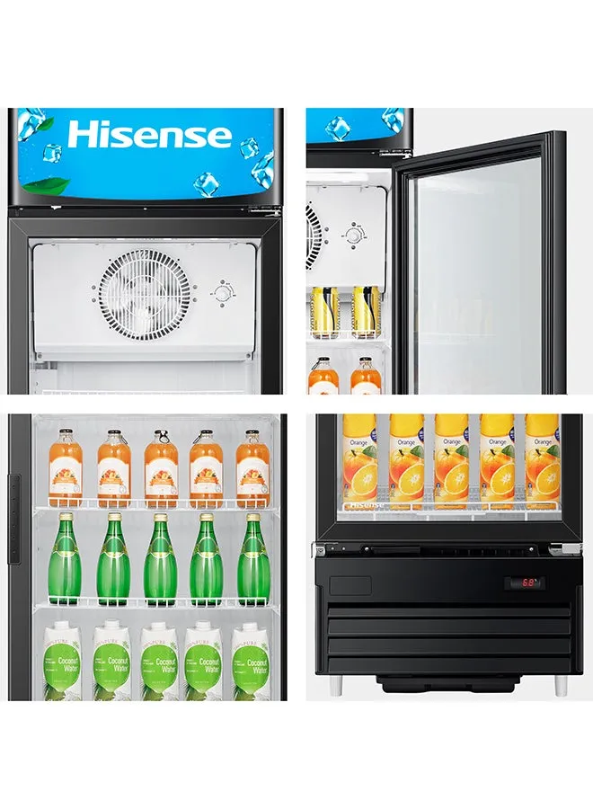 Hisense Single Door Chiller Showcase 510 Liters – FL-51WC Black 3
