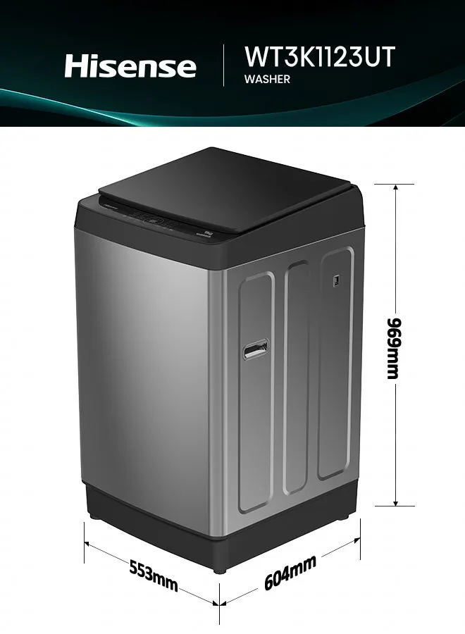 Hisense Washing Machine Top Load 11kg WT3K1123UT 3