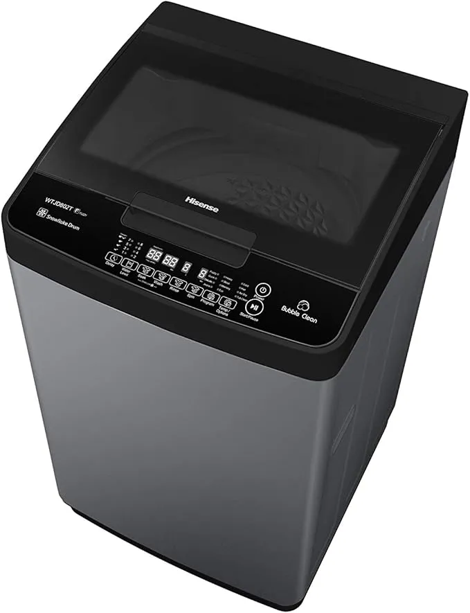 Hisense WASHING MACHINE TOP LOAD 8KG WTJA802T