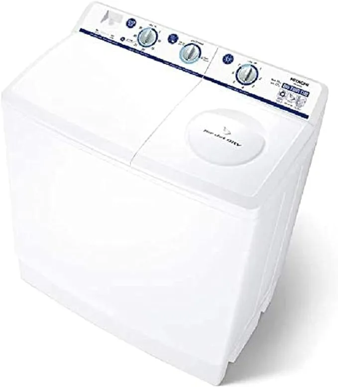 Hitachi 14KG Semi-Automatic Washing Machine – PS1405SJ3CGXWH