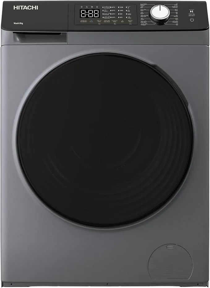 Hitachi 8KG Front Load Washing Machine – BD-802HVOS