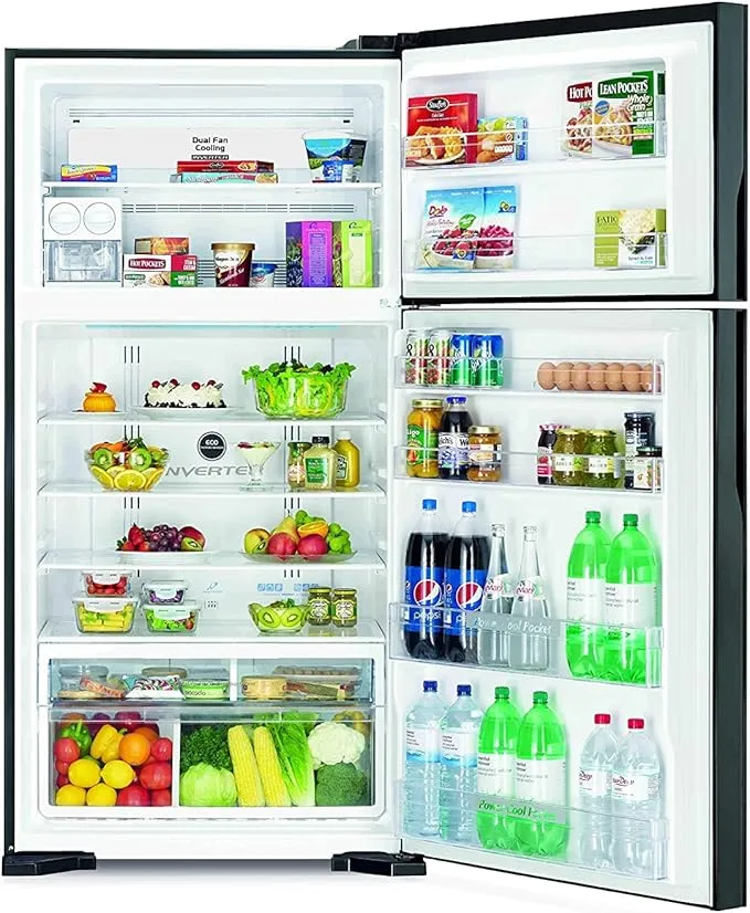Hitachi 990L Refrigerator – RV990PUKIKBSL 2