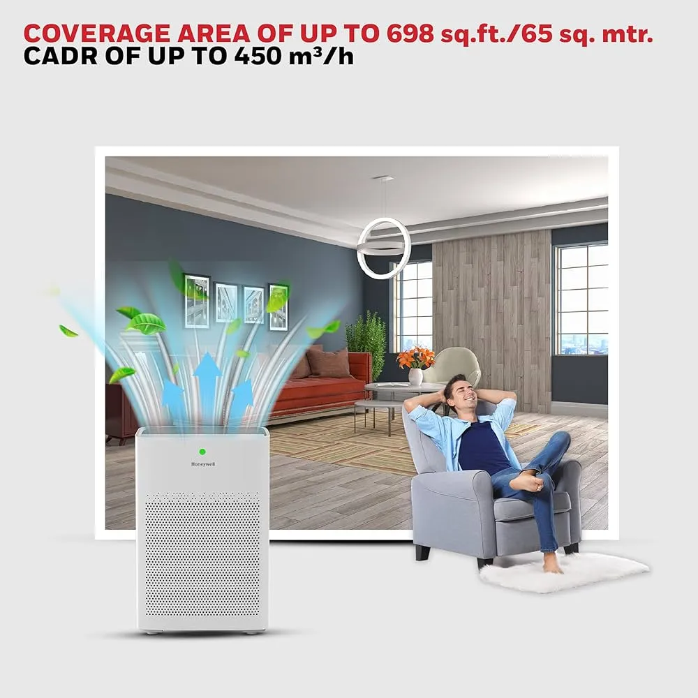 Honeywell Air Touch P1 Air Purifier (White) 2