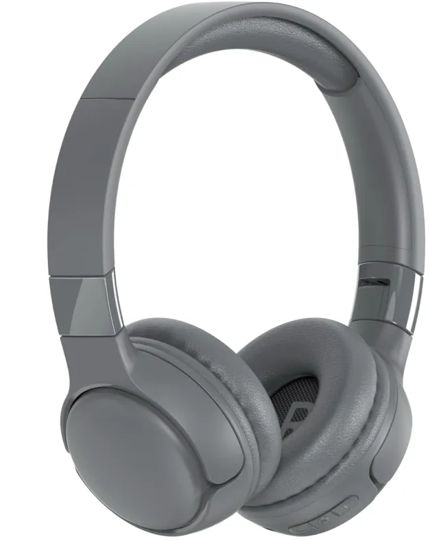 HONOR Choice Headphones Lite On-Ear Wireless Headphone with 40mm Deep Bass Driver, 82-Hour Battery Life, Dual-Device Connection, AI Call Noise Cancellation & Foldable Lightweight Design, Grey