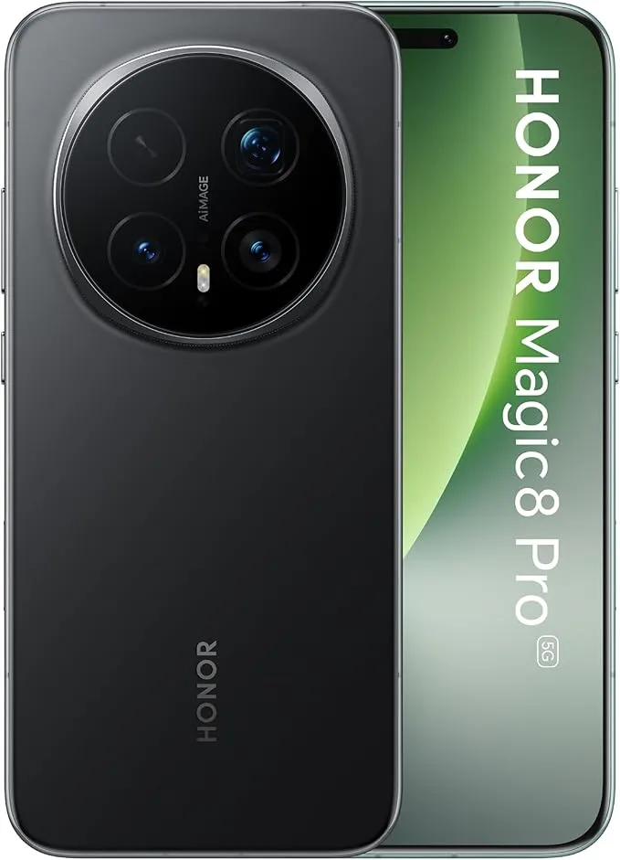 Honor Magic8 Pro 5G 16GB RAM 512GB Storage Dual SIM Smartphone – Flagship AI Camera System, Premium AMOLED Display, Advanced Processor, Fast Charging, High Performance Smartphone, 5