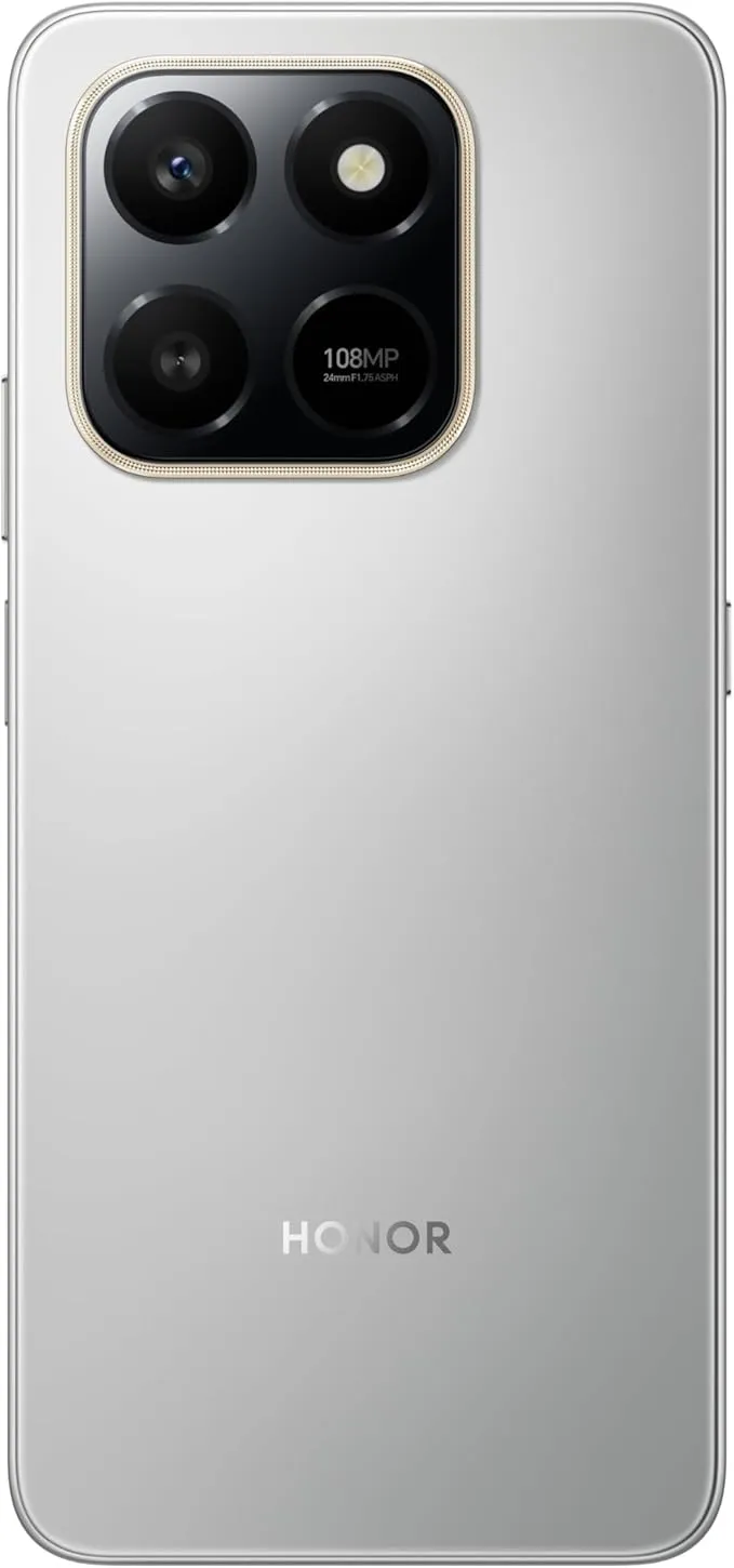 Honor X7d 4G 8GB RAM 256GB Storage Dual SIM Smartphone – 120Hz Display, 108MP AI Camera, Snapdragon Processor, 35W Fast Charging 4