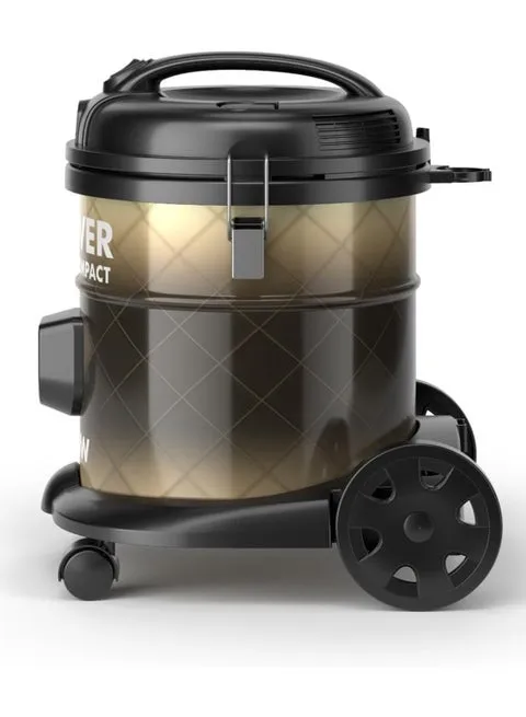Hoover Power Compact Tank Vacuum Cleaner with Blower Function, 15L, 1700W, CDCY-T0XS, Gold/Black