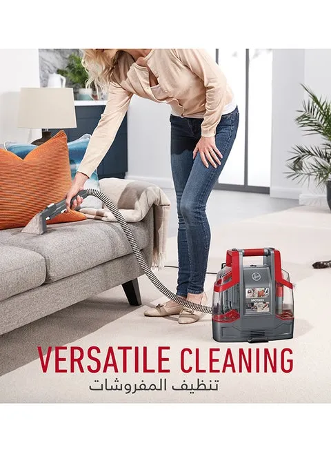 HOOVER Spotless Carpet Cleaner – Portable Lightweight Carpet & Upholstery Multi-Surface Cleaner for Car Seats, Sofa, Carpets & More, 400W CDCW-CSMR (Red) 3