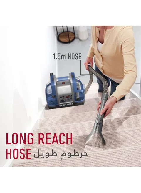 Hoover Spotless Portable Spot Cleaner, 2.6L, 400W, CDCW-CSME, Blue/Grey 3