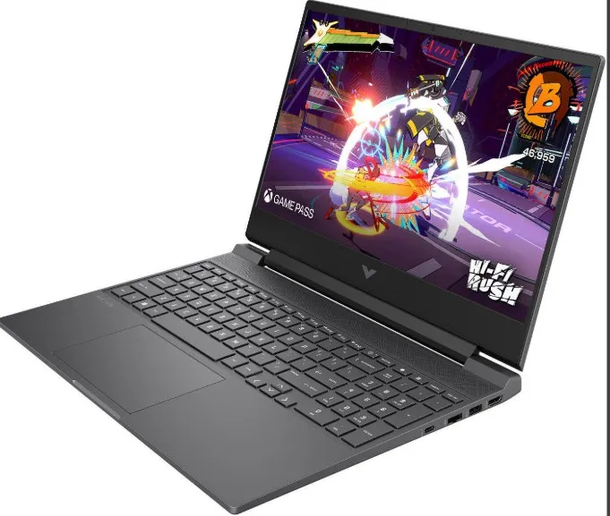 HP 15-fb3025nia Victus Gaming Laptop, 15.6" FHD IPS 144Hz Display, AMD Ryzen 7 7445H, 16GB RAM, 512GB SSD, GeForce RTX 3050 6GB GPU, ENG-Arabic Keyboard, Mica Silver | D13SMEA#ABV