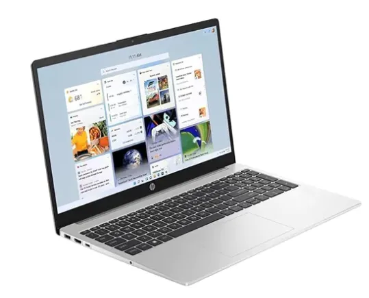 HP 250 G10 Laptop, Intel Core 5 120U Processor, 8GB RAM, 512GB SSD, 15.6" FHD Display, DOS, English & Arabic Keyboard, 1 Year Warranty | D36D0AT-ARB