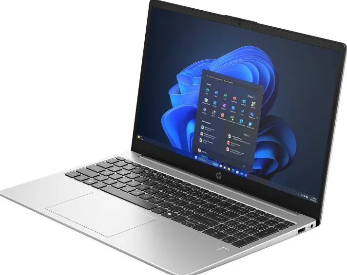 HP 250R G10 Laptop, 15.6" FHD SVA Display, Intel Core 7 150U, 16GB RAM, 512GB SSD, Intel Graphics, English-Arabic Keyboard, No OS, Gray | D1BA7AT