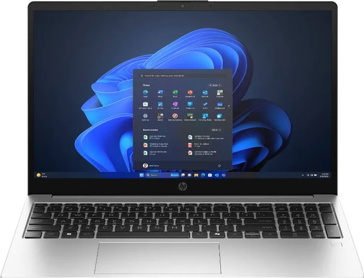 HP 250R G10 Laptop, 15.6" FHD SVA Display, Intel Core 7 150U, 16GB RAM, 512GB SSD, Intel Graphics, English-Arabic Keyboard, No OS, Gray | D1BA7AT 3