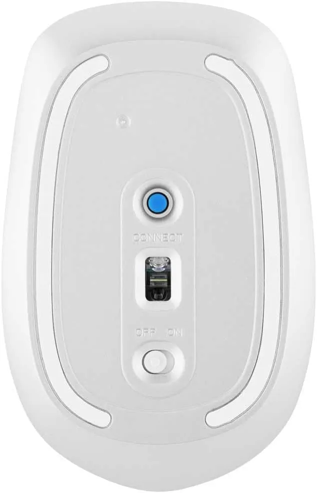 HP 410 Slim White Bluetooth Mouse, Bluetooth 5.0 Wireless Optical Mouse, 1200 DPI, Ambidextrous Design, 12-Month Battery Life 4