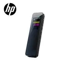 HP 64GB Digital Voice Recorder with Built-in Microphone, Noise Reduction, Rechargeable Battery, LCD Display, Voice Recording and MP3 Playback