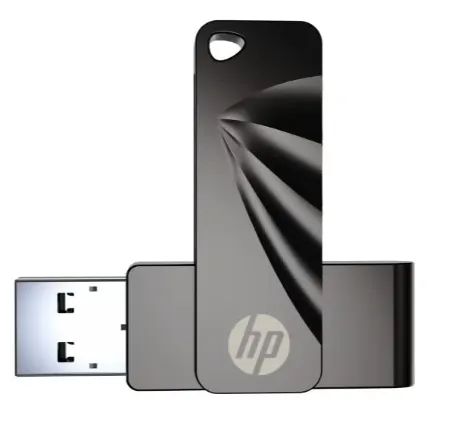 HP 762w 128GB USB 3.2 Flash Drive – Metal Body, Swivel Design 2