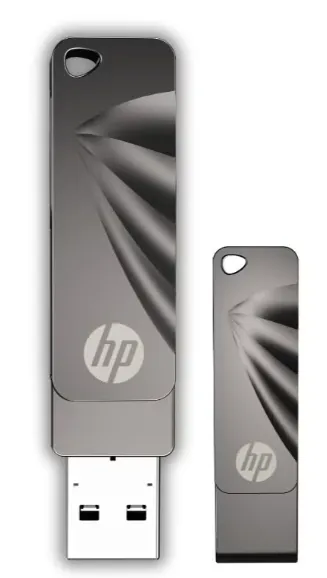 HP 762w 128GB USB 3.2 Flash Drive – Metal Body, Swivel Design 3