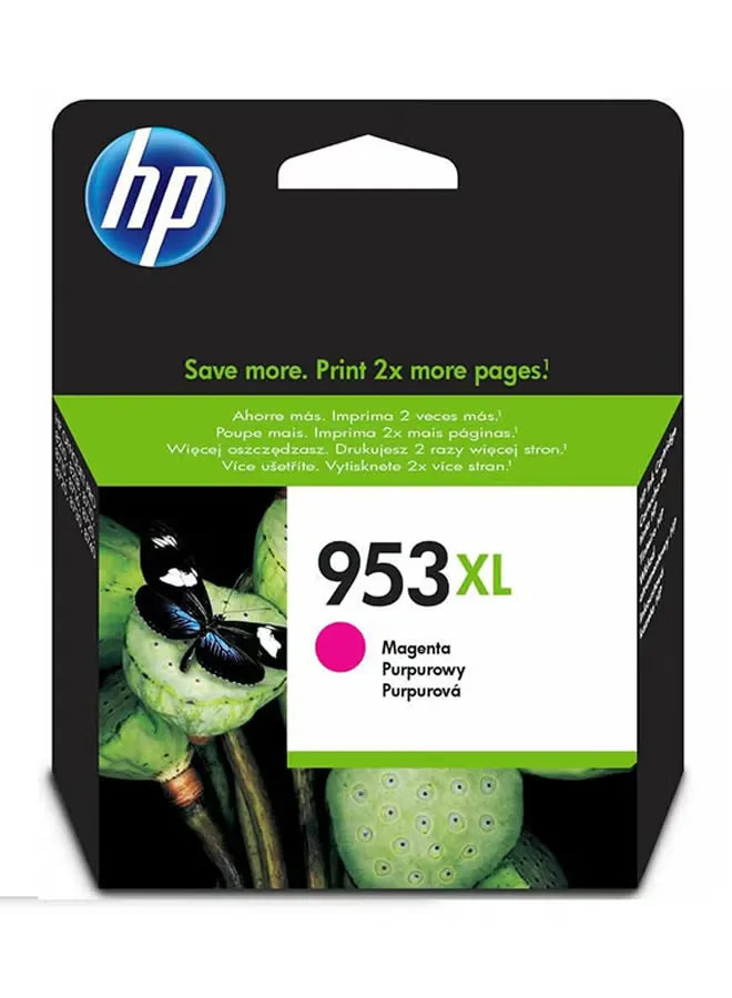 HP 953xl Original Ink Cartridge F6u17ae Magenta