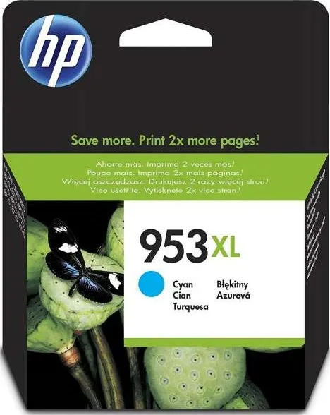 HP 953xl Original Ink Cartridge F6U16AE Cyan 3