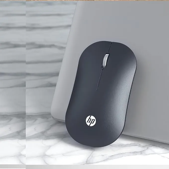 HP DM10 Bluetooth & Wireless Dual-Mode Mouse, 1600 DPI Optical Sensor, Silent Clicks, Rechargeable Battery, Compact Ambidextrous Design, Black 4
