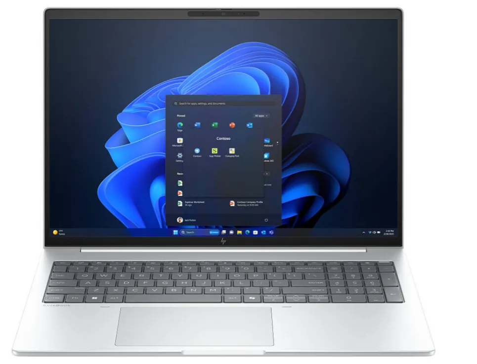 HP EliteBook 8 G1i Laptop, Intel Core Ultra 5 225U Processor, 16GB RAM, 512GB SSD, 16" WUXGA Display, Windows 11 Pro, Backlit English & Arabic Keyboard, 1 Year Warranty | C15B1ET