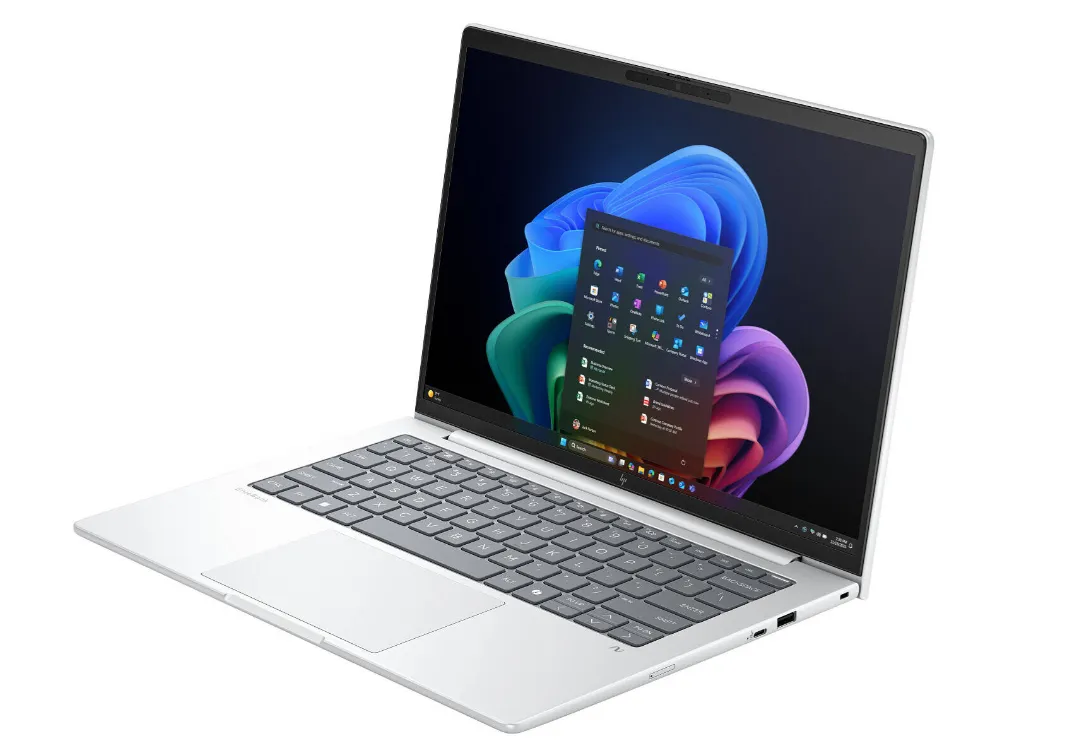 HP EliteBook 8 G1i Next Gen AI Notebook Laptop, 14" WUXGA IPS Display, Intel Core Ultra 7 258V, 32GB RAM, 1TB SSD, Intel Arc Graphics, English Keyboard, Win 11 Pro, Silver | A37K2ET
