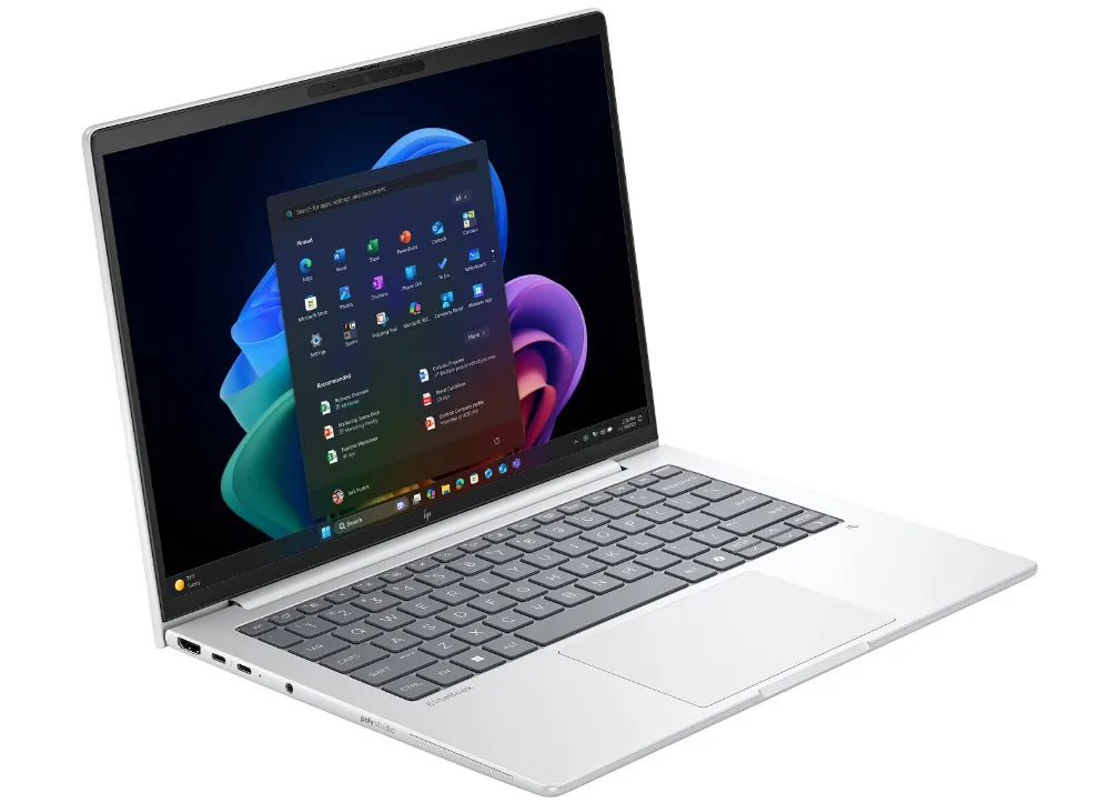 HP EliteBook 8 G1i Next Gen AI Notebook Laptop, 14" WUXGA IPS Display, Intel Core Ultra 7 258V, 32GB RAM, 1TB SSD, Intel Arc Graphics, English Keyboard, Win 11 Pro, Silver | A37K2ET 3