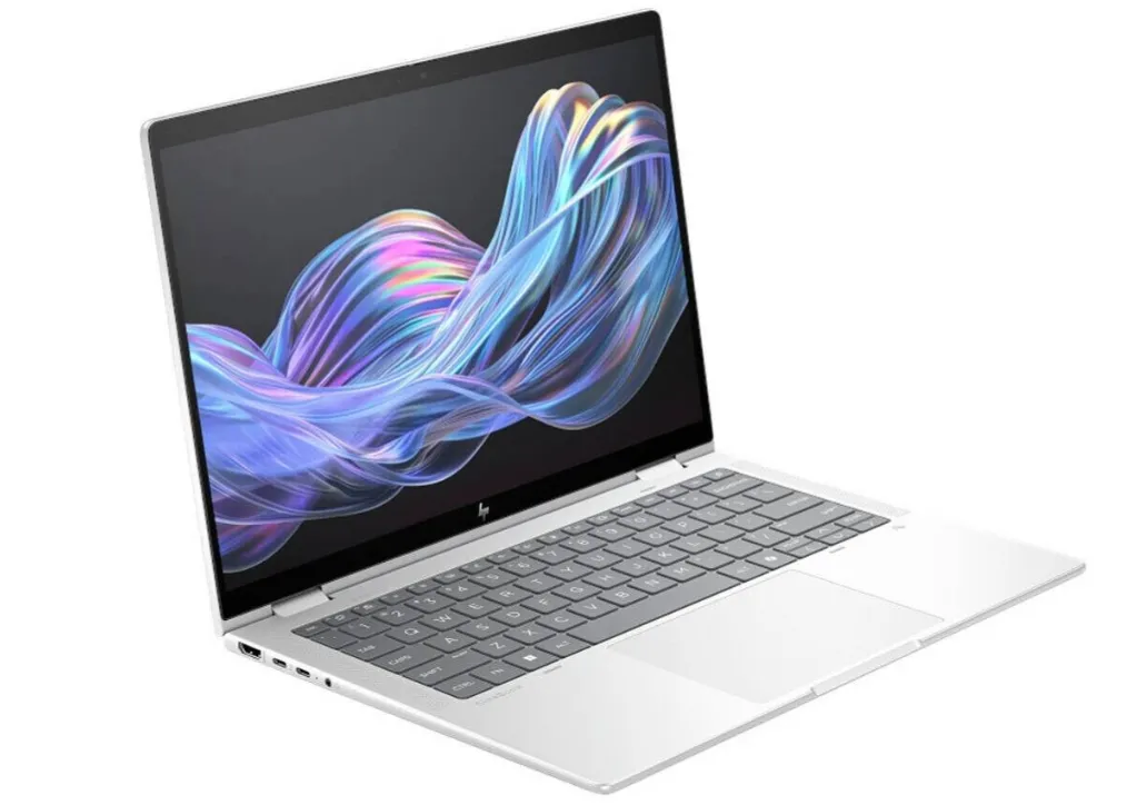 HP EliteBook X Flip G1i 14 Next Gen AI Laptop, 14" WUXGA IPS Touch Display, Intel Core Ultra 7 256V, 32GB RAM, 1TB SSD, Intel Arc Graphics, English-Arabic Keyboard, Windows 11 Pro, Silver | B69FLET 3