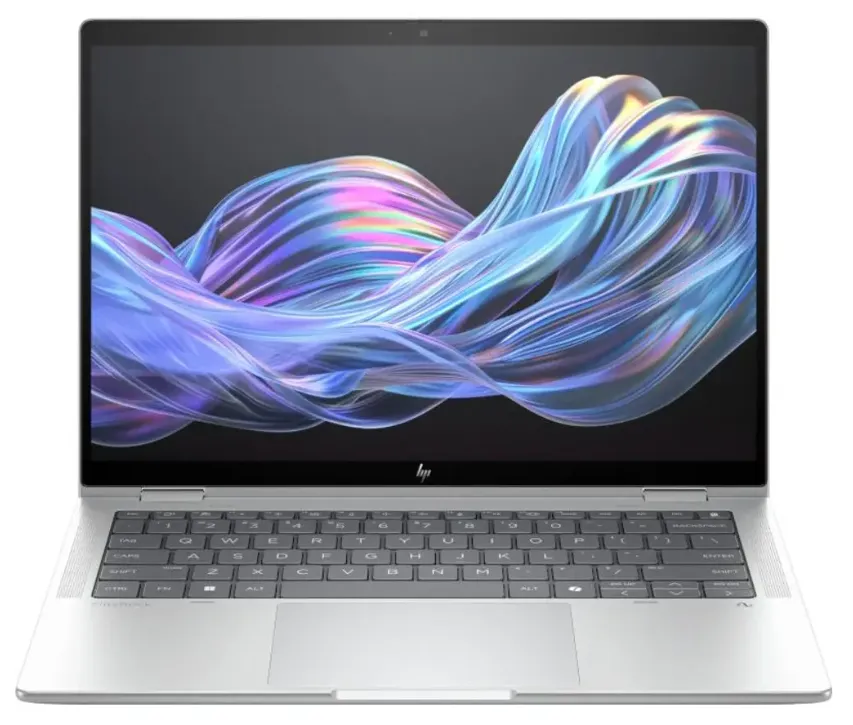 HP Elitebook X Flip G1i 2-in-1 Convertible (2025) Laptop – 2nd Series / Intel Core Ultra 7-258V / 14inch WUXGA / 1TB SSD / 32GB RAM / Shared Intel Arc Graphics / Windows 11 Pro / English & Arabic Keyboard / Silver / Middle East Version – [BA0B3ET