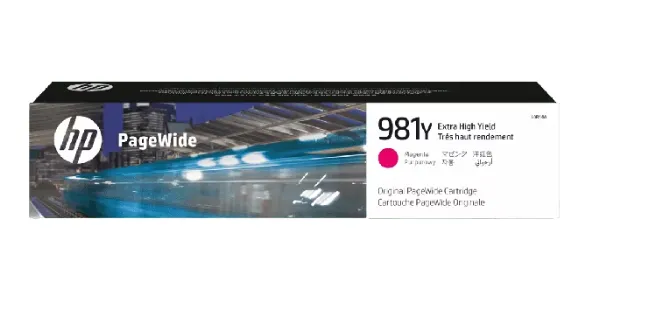 HP L0R14A 981Y Extra High Yield Original PageWide Cartridge, Magenta, Single Pack