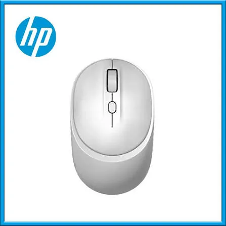 HP M231 Bluetooth Wireless Mouse, Silver, Dual-Mode 2.4GHz & Bluetooth, Silent Clicks, 1600 DPI, 4 Buttons 3