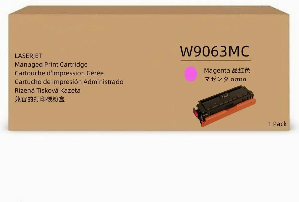 HP Managed LaserJet Toner W9063MC Magenta Original Toner Cartridge