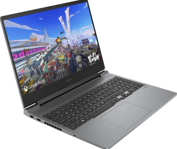 HP OMEN 16-ae0075cl Gaming Laptop, 16.1" FHD IPS 144Hz Display, Intel Core i7-14700HX, 16GB RAM, 1TB SSD, GeForce RTX 4070 8GB GPU, English Keyboard, Windows 11 Home, Meteor Silver | AM9B3UA#ABA 3
