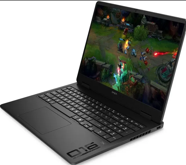 HP OMEN 16-an0075cl Slim Gaming Laptop, 16" 2K 144Hz IPS Display, Intel Core Ultra 9 285H, (2x16GB) 32GB RAM, 1TB SSD, GeForce RTX 5070 8GB GPU, English Keyboard, Windows 11, Black | B94T1UA