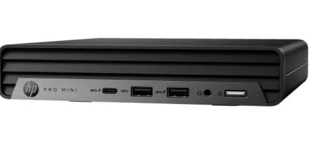 HP Pro Mini 400 G9 Desktop Computer, Intel Core i7-14700T, 8GB RAM, 512GB SSD, Intel UHD Graphics 770, No OS, Black | 937Q9EABH5 / A54X6ET