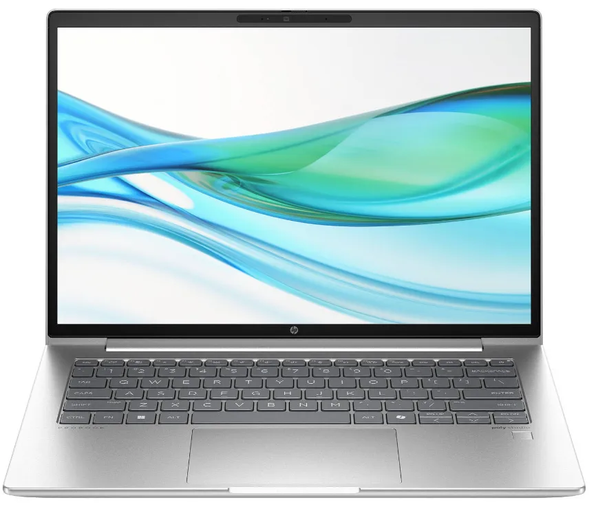 HP ProBook 440 G11 Laptop, 14" WUXGA IPS Display, Intel Core Ultra 5 125U Processor, 16GB RAM, 512GB SSD, Intel Graphics, English Keyboard, No OS, Pike Silver | A38B9ET