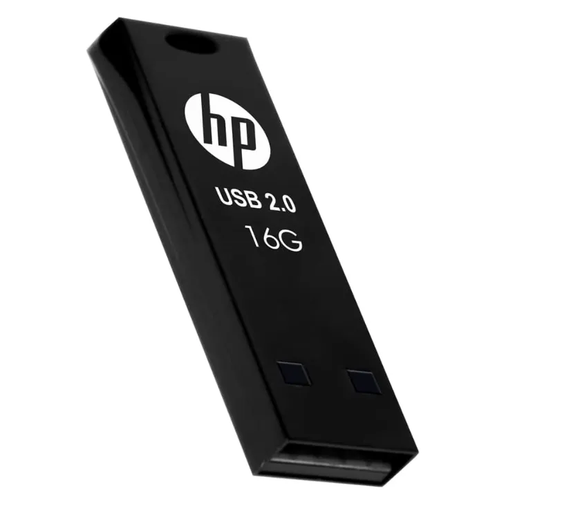 HP v207w 16GB USB 2.0 Flash Drive Type-A Portable Pen Drive Black – HPFD207W-16 3