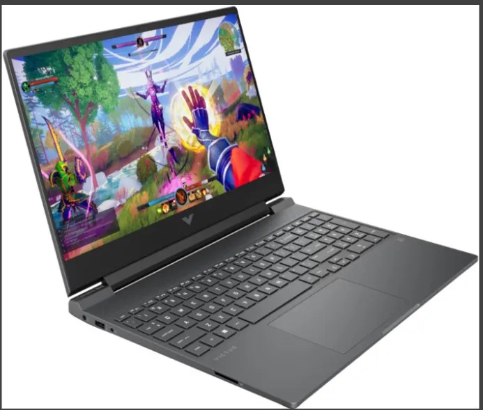 HP Victus 15-fa2309TX Gaming Laptop, 15.6" FHD IPS 144Hz Display, Intel Core i7-13620H, 24GB RAM, 1TB SSD, GeForce RTX 5050 8GB GPU, English Backlit Keyboard, Win11 Home, Silver | C25MSPA