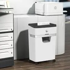 HP W2518CC 25L Cross Cut Paper Shredder with P-4 Security Level, 18 Sheet Capacity, Auto Reverse Function, Overheat Protection, Office Document Shredder, 3