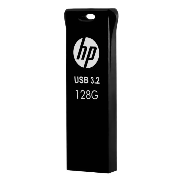 HP x307w 128GB USB 3.2 Flash Drive Type-A Portable Pen Drive Black – HPFD307W-128