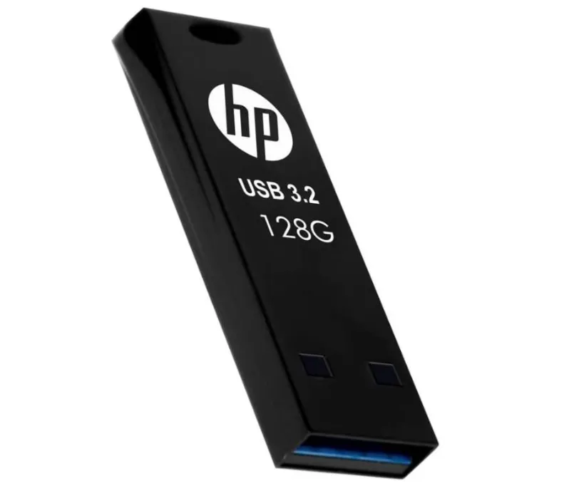 HP x307w 128GB USB 3.2 Flash Drive Type-A Portable Pen Drive Black – HPFD307W-128