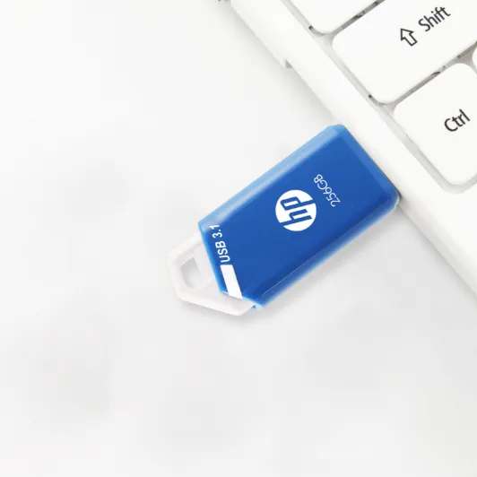 HP x755w 256GB USB 3.1 / USB 3.2 Flash Drive Type-A Portable Pen Drive White – HPFD755W-256G 3