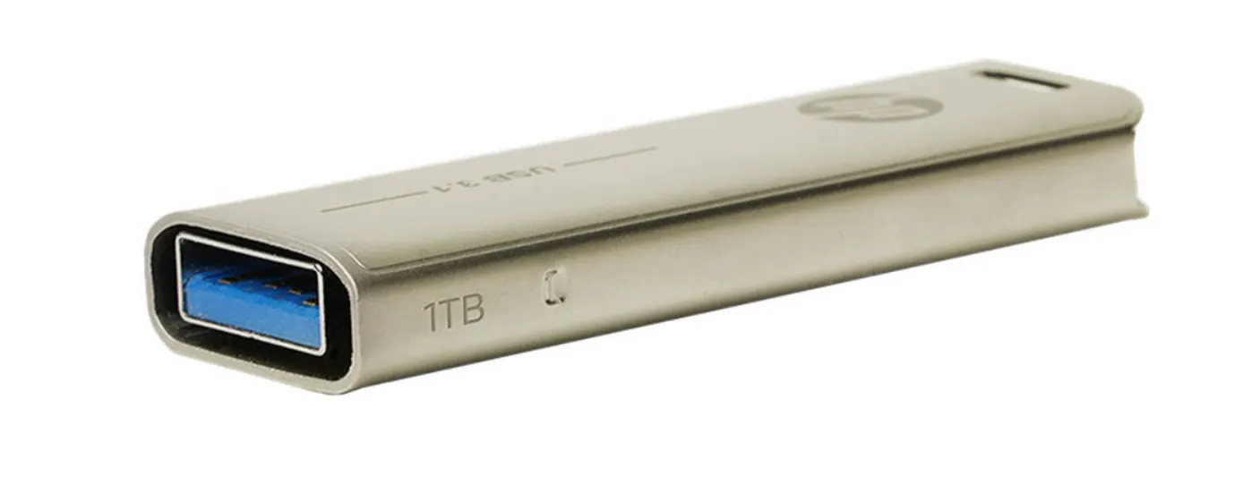 HP x796w 128GB USB 3.1 / USB 3.2 Flash Drive Type-A Metallic Pen Drive Silver Gold – HPFD796L-128G 3