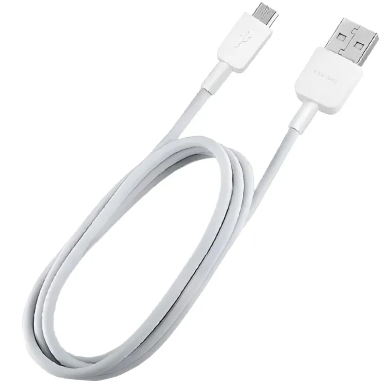 Huawei Data Cable / Charging Cable – Micro USB – Grey/White – Compatible with Huawei Mobile Phones with Micro USB Connection 4
